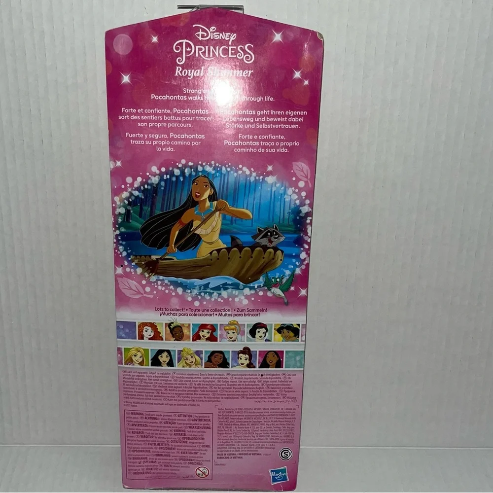 Hasbro Disney’s‎ Pocahontas Princess Royal Shimmer Fashion Doll New in Box